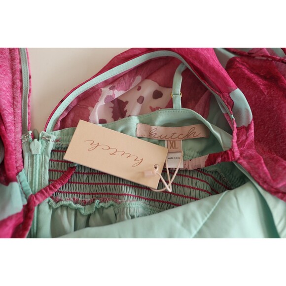 NWT Anthropologie Hutch Yael Sleeveless Maxi Dress Colorful Floral Boho XL - Picture 16 of 16